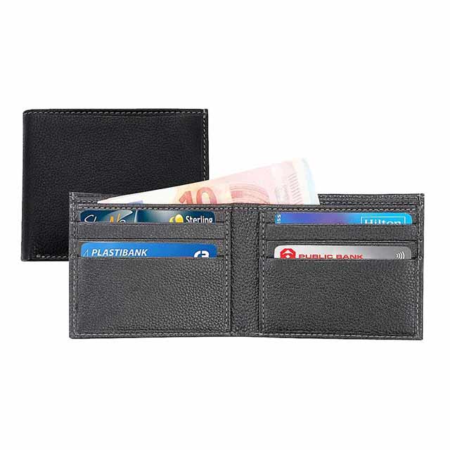 MERIDA - Men's Wallet In Genuine Leather (Anti-microbial)